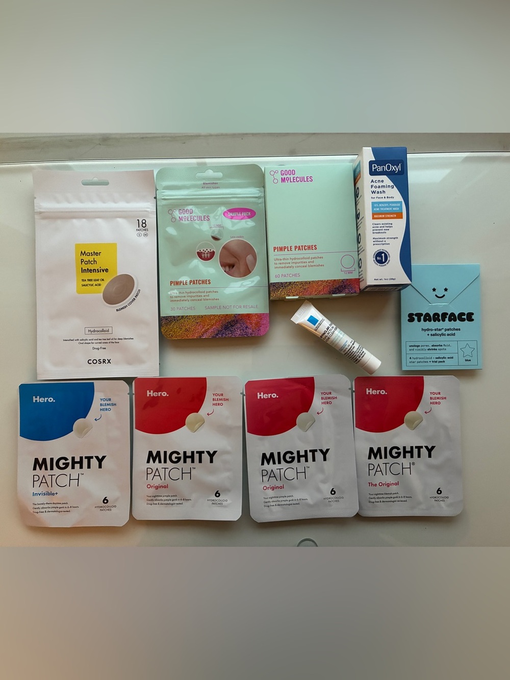 NEW Acne Patch Bundle Hero COSRX Good Molecules Starface + PanOxyl LRP